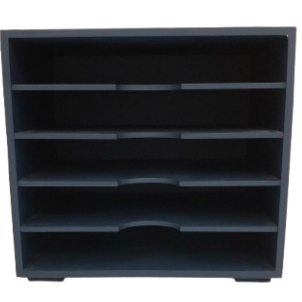 NAVY BLUE DESK ORGANIZER • 5 SLOTS